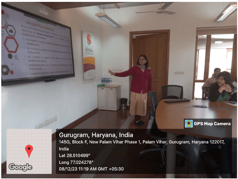 50. Awareness on Sexual Harassment at Workplace