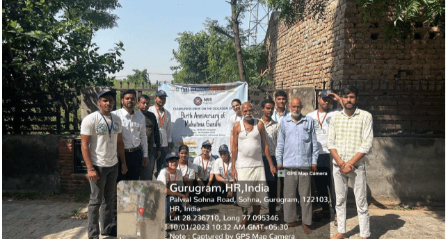 55. Cleanliness Drive – Tribute to Mahatma Gandhi